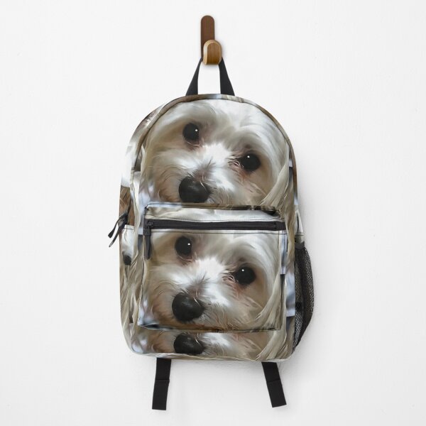 Item preview, Lindo retrato de arte de perro blanco de pelo largo designed and sold by taiche.