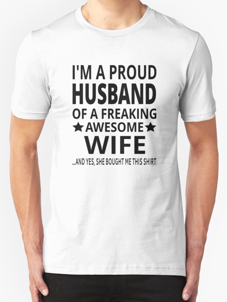 freaking awesome husband t shirt