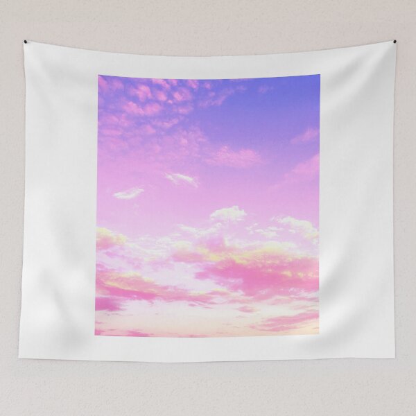 Item preview,  Pink Candy Sky With White Clouds designed and sold by AmazingViews.