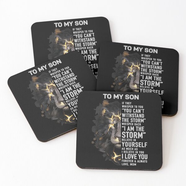 Item preview, To My Son - From Mom designed and sold by TamarasRogers.