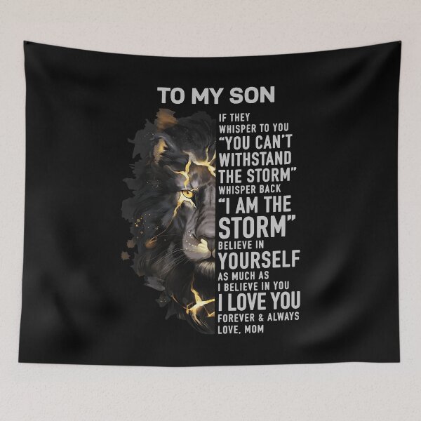 Item preview, To My Son - From Mom designed and sold by TamarasRogers.