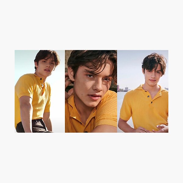 Item preview, Yellow Louis Partridge Collage designed and sold by tracynguyen23.