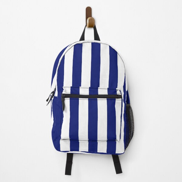 Item preview, THIN NAVY BLUE WHITE STRIPES designed and sold by ozcushionstoo.