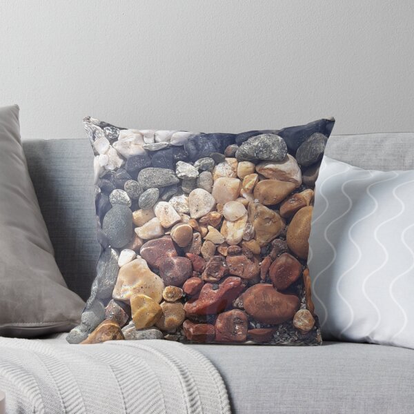 Item preview, Close up Colors of River Rock designed and sold by JenJoiner.