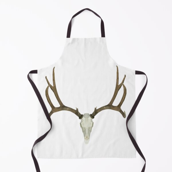 Item preview, Geometric Stag Skull - Low Poly designed and sold by CaitlinCalling.