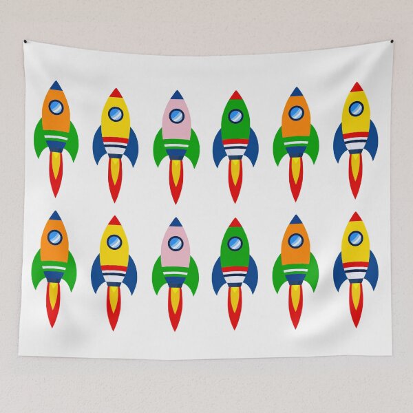 Item preview, Rocket Ship Pattern designed and sold by MarcSabuncu.