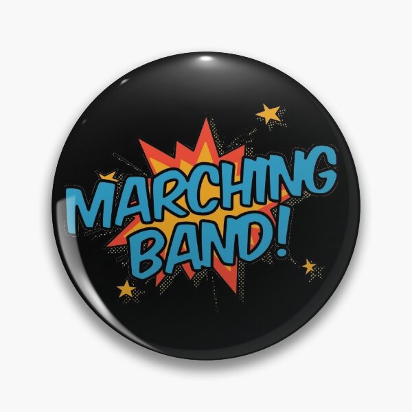 Traditional Marching Band Pins and Buttons for Sale