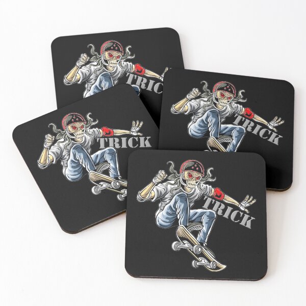 Item preview, Skull does skateboard trick designed and sold by Astralia.