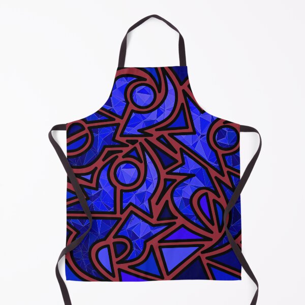 Item preview, Subdued Blues - Joopies - Abstract Geometric Pattern of Dancers by Amanda M Lucas designed and sold by Amanda Lucas.
