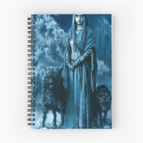 Item preview, The Goddess Una Nicnevin, Morana, Hela, or Hel designed and sold by Joshuaj1918.