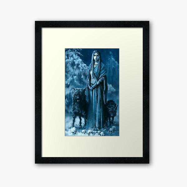 Item preview, The Goddess Una Nicnevin, Morana, Hela, or Hel designed and sold by Joshuaj1918.