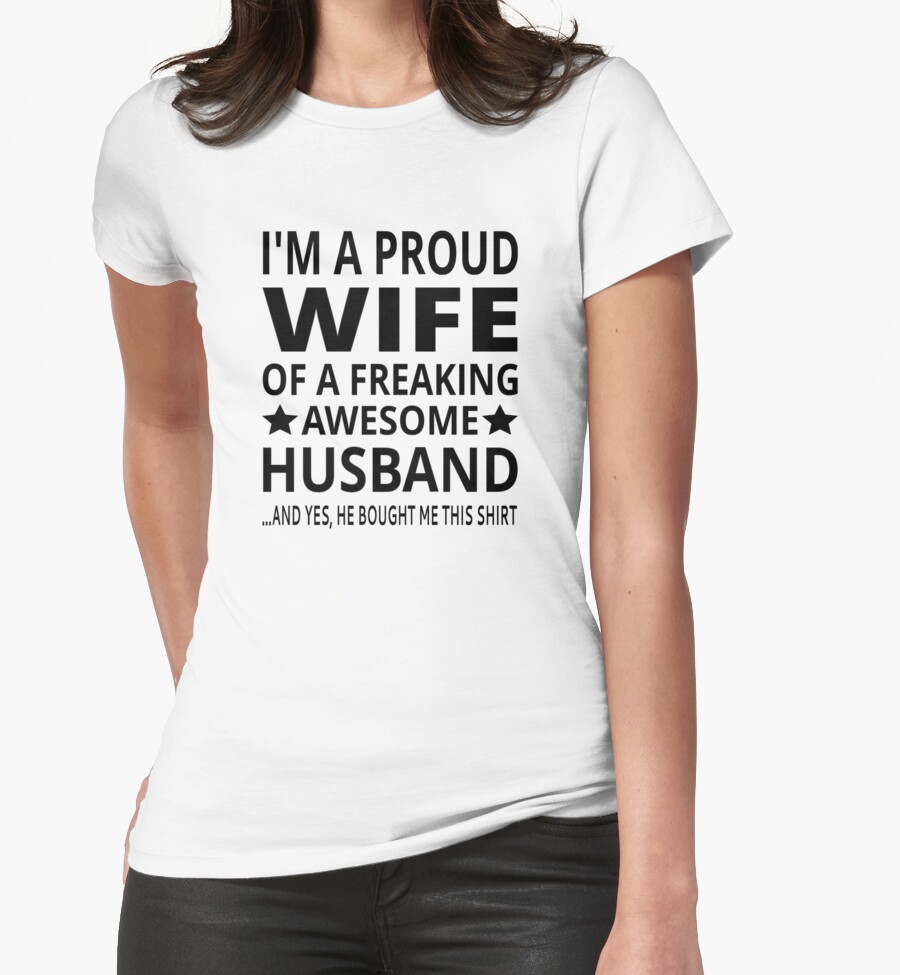 proud husband of a freaking awesome wife
