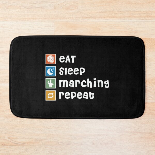 Item preview, Marching. Eat. Sleep. Repeat designed and sold by orlumbuspirate.