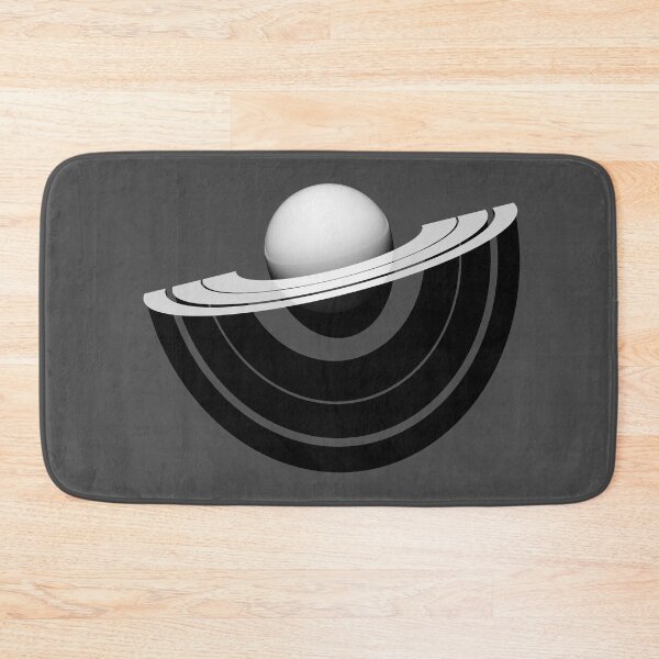 Item preview, Ball with planet rings and shadows designed and sold by lathspell.