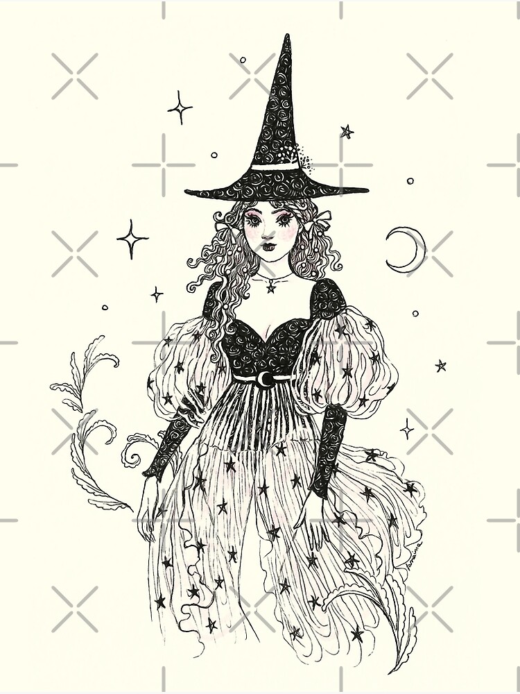 Witch Fashion 1 by JanainaArt