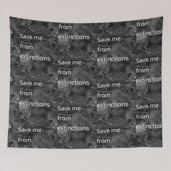 Item preview, Save me from extinctions.  designed and sold by Lina369.