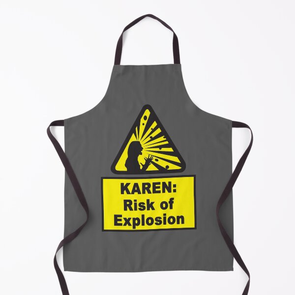 Item preview, Karen Risk of explosion funny traffic sign design, Gift for explosive woman designed and sold by Polokat.