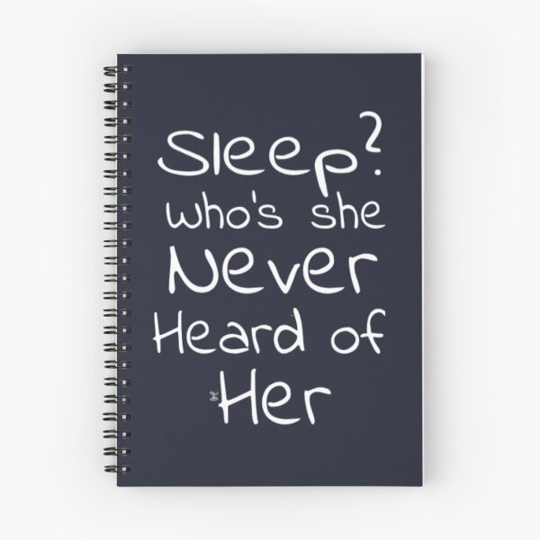 Item preview, Sleep? Who’s she, never heard of her (version 2) designed and sold by -Solarly-.