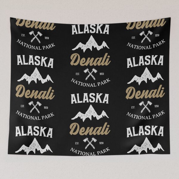 Item preview, Alaska Denali National Park Est. 1959 designed and sold by aronia.