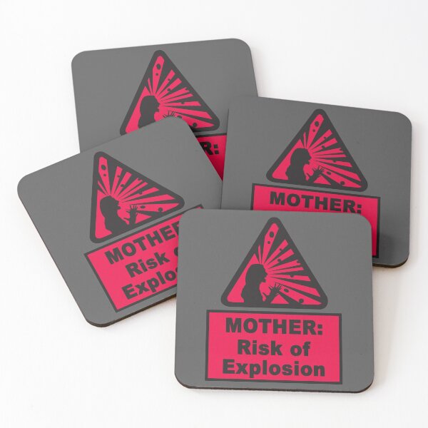 Item preview, Mother Risk of explosion funny traffic sign design, Gift for explosive woman designed and sold by Polokat.