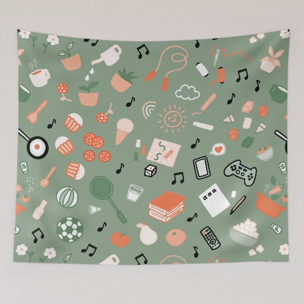 Item preview, Quarantine Life - Green designed and sold by cheekimori.