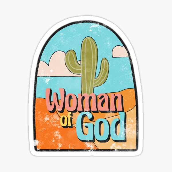 Woman Of Faith Christian Bubble-free Stickers – FTArtStudio
