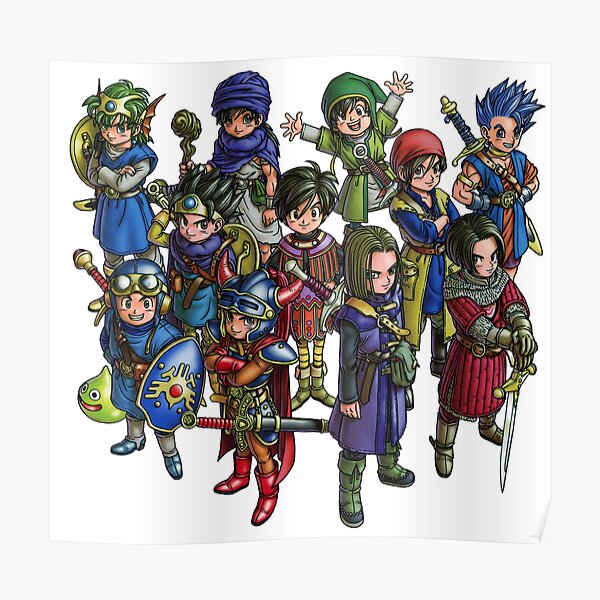 Dragon Quest Heroes Poster
