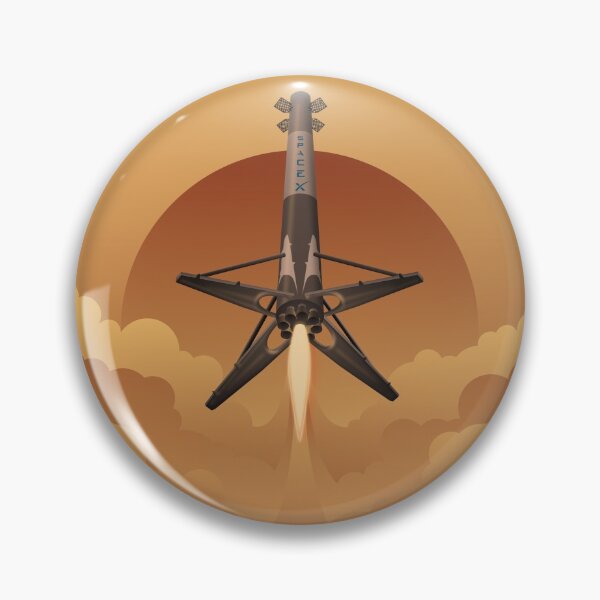 Item preview, SpaceX Falcon 9 Landing sunset designed and sold by BrettJones92.