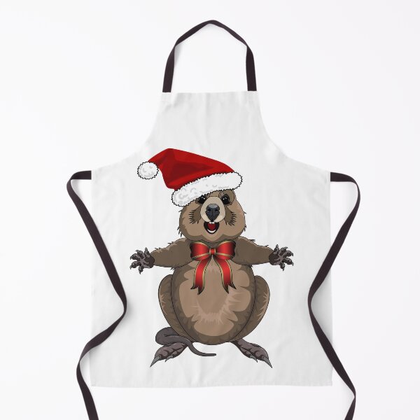 Item preview, Happy Little Christmas Quokka - Just by Himself! by Amanda M Lucas designed and sold by Amanda Lucas.