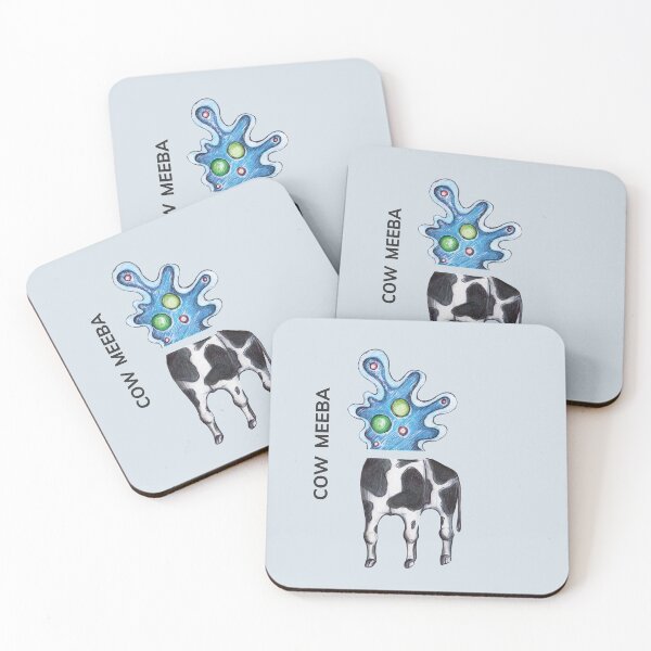 Artikelvorschau, COW MEEBA by FrankenDuo  geyser grey entworfen und verkauft von FrankenDuo.
