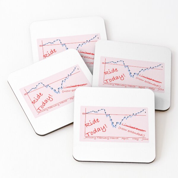 Item preview, Montaña rusa del mercado de valores designed and sold by SunflourParty.