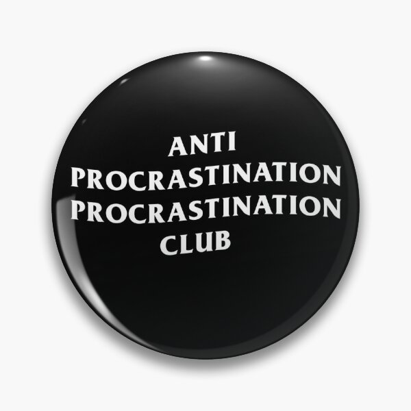 Artikelvorschau, ANTI PROCRASTINATION CLUB (Weiß) (LOGO-Dimension) entworfen und verkauft von FourNuns.