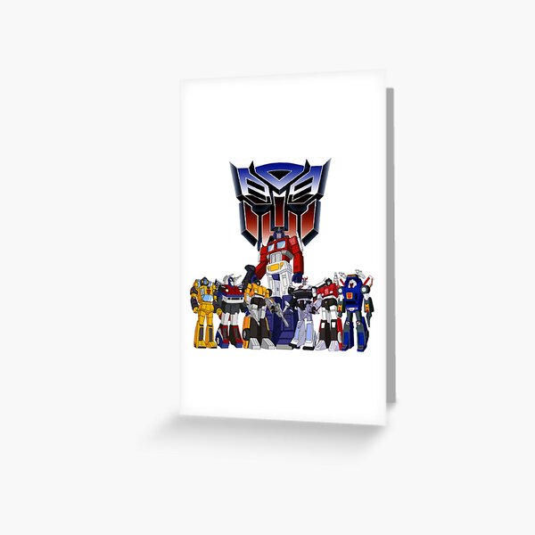 "Autobots Transformers G1 Cartoon 80s" Greeting Card for Sale by Alastair42 Redbubble