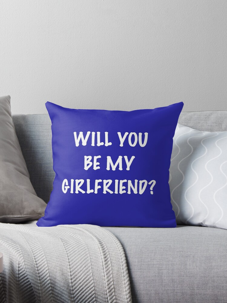 My girlfriend hot sale pillow