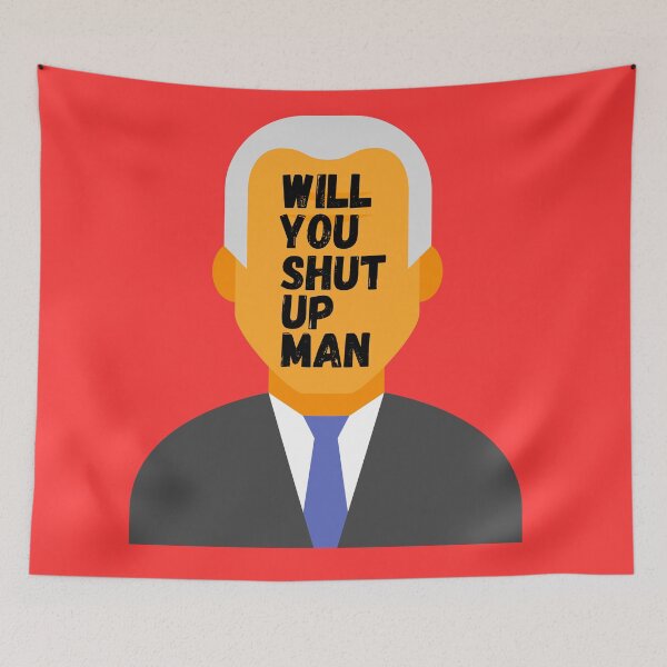 Item preview, Will you shut up man designed and sold by Zaibo.
