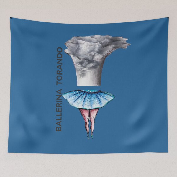 Item preview, BALLERINA TORNADO by FrankenDuo matisse blue designed and sold by FrankenDuo.