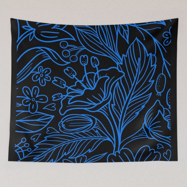 Item preview, Jardín floral nocturno designed and sold by ArtBooth.