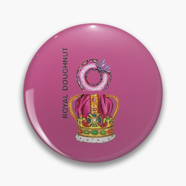Item preview, ROYAL DOUGHNUT by FrankenDuo mulberry violet designed and sold by FrankenDuo.
