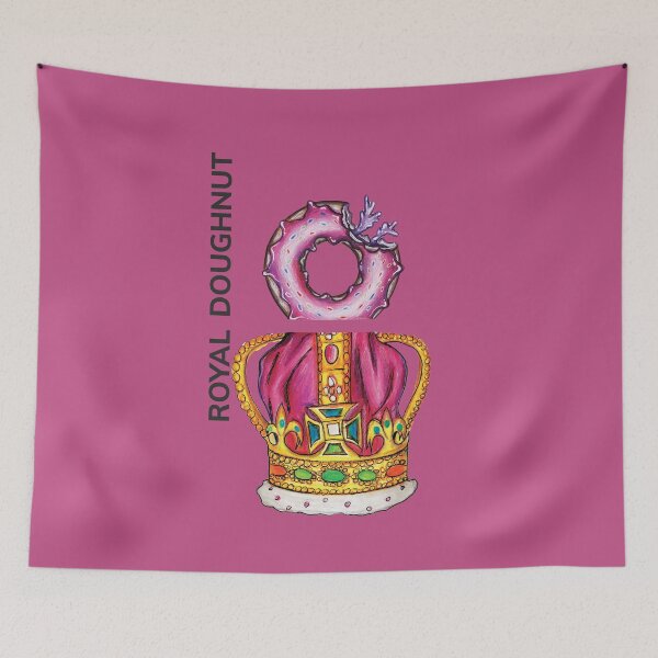Item preview, ROYAL DOUGHNUT by FrankenDuo mulberry violet designed and sold by FrankenDuo.