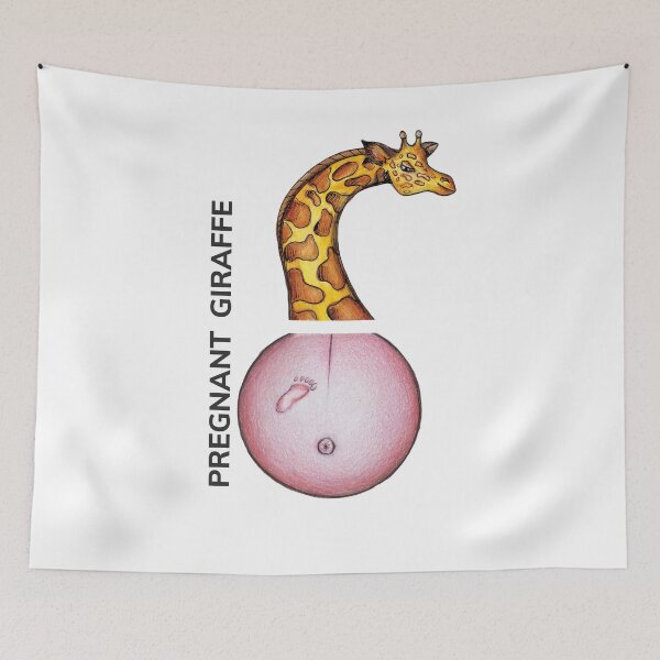 Item preview, PREGNANT GIRAFFE by FrankenDuo designed and sold by FrankenDuo.