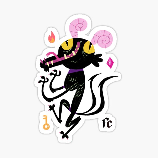 Terrible Dragon #1 Sticker