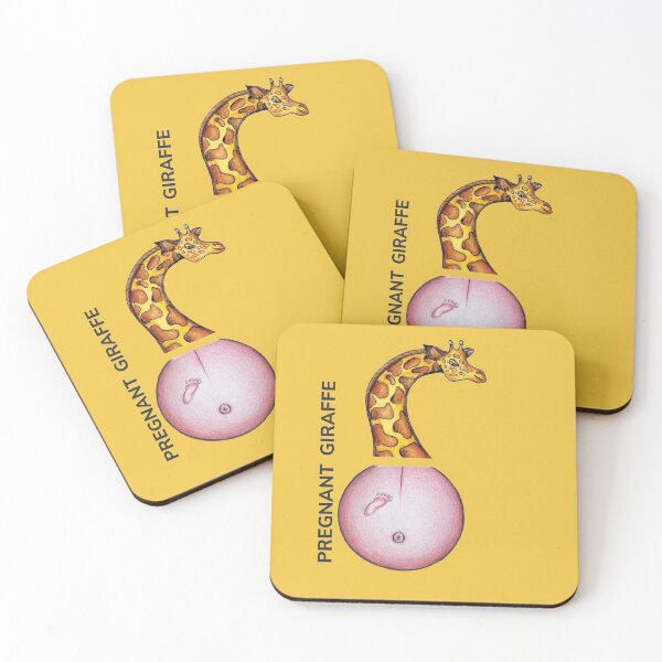 Artikelvorschau, PREGNANT GIRAFFE by FrankenDuo sunglow yellow entworfen und verkauft von FrankenDuo.