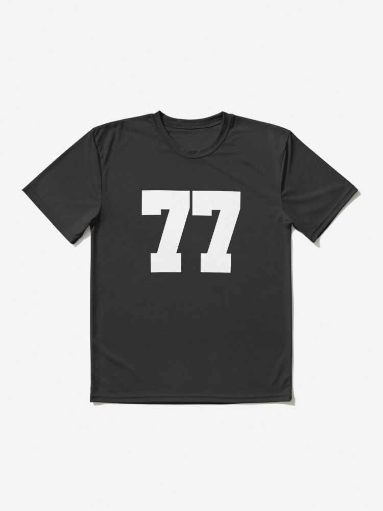 77 Number Cleveland Sports Seventy-Seven Brown Jersey Sticker for Sale by  HelloFromAja