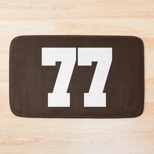Item preview, 77 Number Cleveland Sports Seventy-Seven Brown Jersey designed and sold by HelloFromAja.