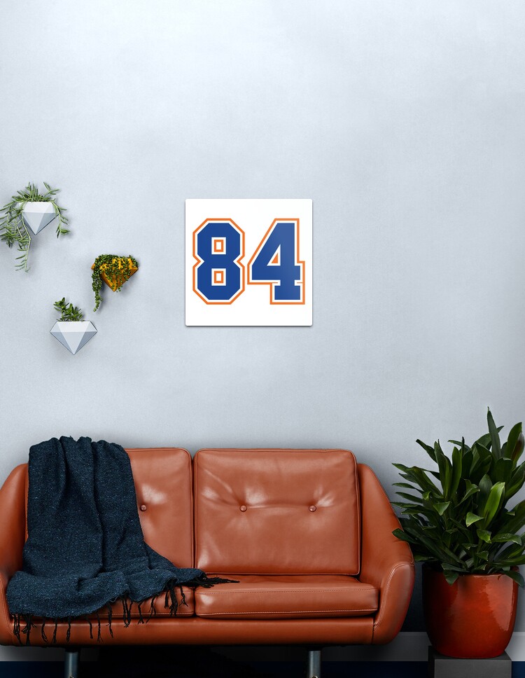 Eighty-Four Jersey Number Sports 84 Sticker for Sale by HelloFromAja