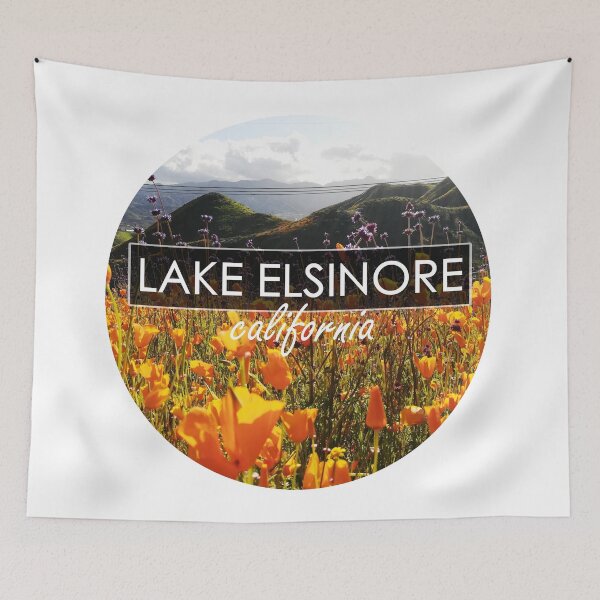 Item preview, 4. Lake Elsinore Riverside California Poppies Field Super Bloom designed and sold by citrusapple.