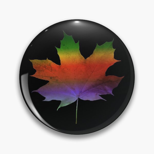 Item preview, colorful maple - leaf, autumn, tree, season, rainbow colors designed and sold by rhnaturestyles.