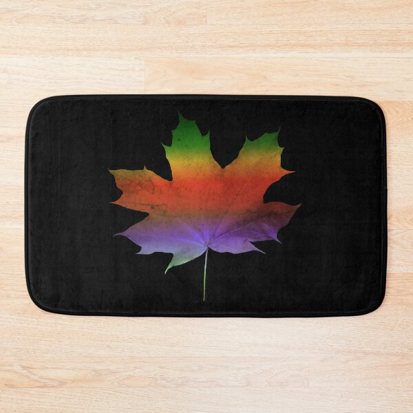 Item preview, colorful maple - leaf, autumn, tree, season, rainbow colors designed and sold by rhnaturestyles.