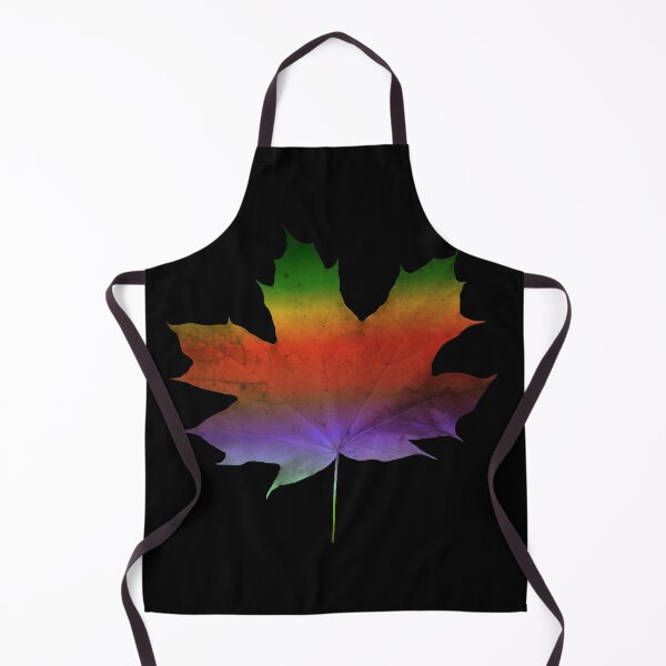 Item preview, colorful maple - leaf, autumn, tree, season, rainbow colors designed and sold by rhnaturestyles.