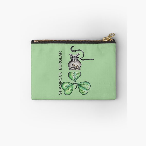 Item preview, SHAMROCK BURGLAR by FrankenDuo washed green designed and sold by FrankenDuo.